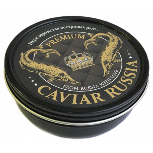 Икра осетровая Caviar Russia Premium, 250 гр.